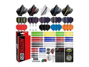 Unleash Your Aim with the Red Dragon 200-Piece Darts Set