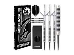 What are the essential components of a professional darts set